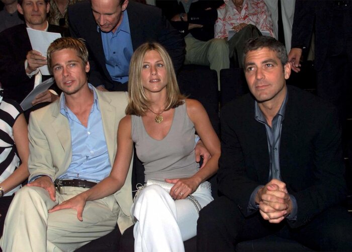 Брэд Питт и Дженнифер Энистон дерутся из-за Джорджа Клуни