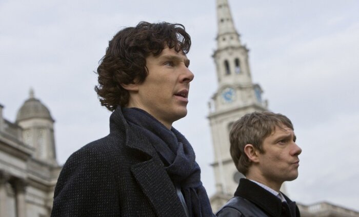 На BBC One показали кадры из нового «Шерлока». Видео