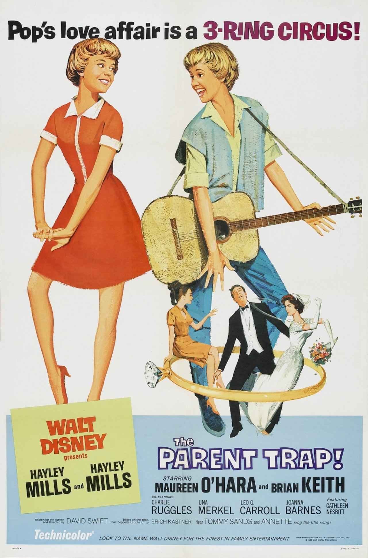 Ловушка для родителей (1961) смотреть онлайн бесплатно в хорошем качестве Киного