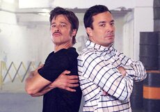 Брэд Питт станцевал брейк-данс