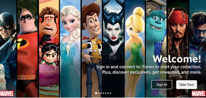 Disney Movies Anywhere теперь не только с Apple, но и с Google