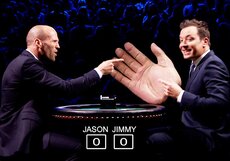 Джейсон Стэйтем получил по лицу на съёмках передачи