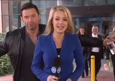 Хью Джекман подшутил над австралийской журналисткой