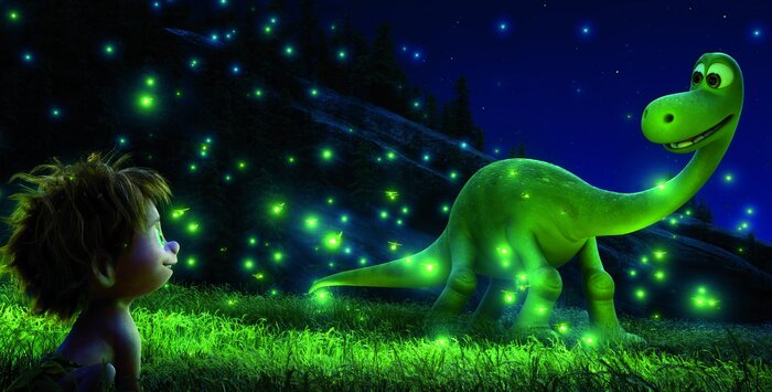Опубликованы трогательные фрагменты мультфильма «Хороший динозавр»