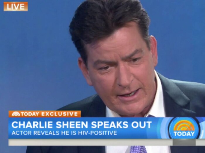 Чарли Шин признался, что болен СПИДом