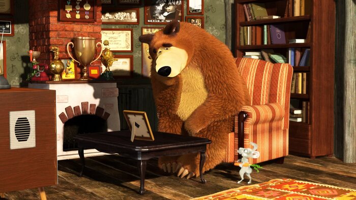 Новую серию мультфильма «Маша и Медведь» покажут в рамках «МУЛЬТ в кино»