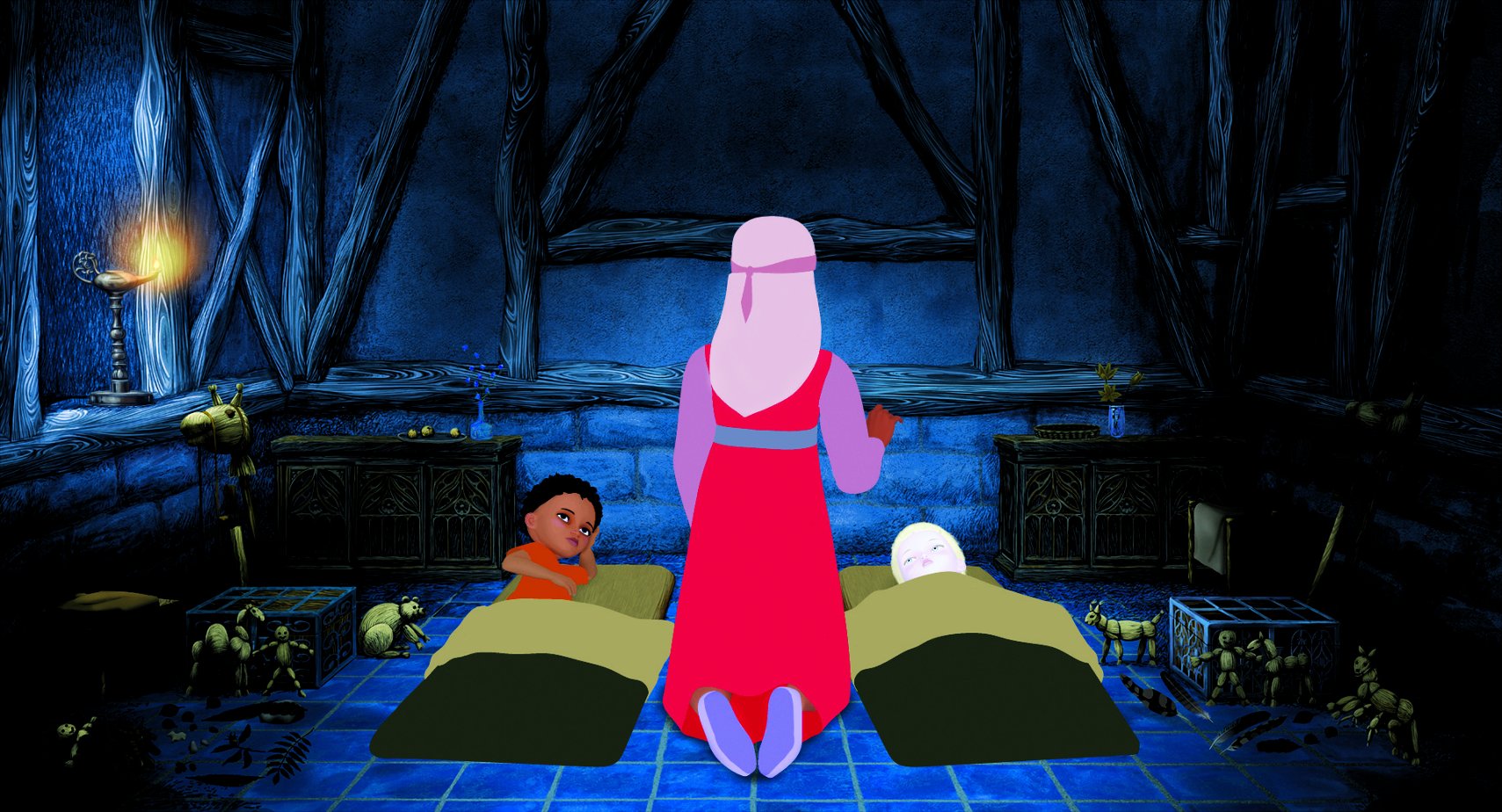 Кадры из фильма: Азур и Азмар