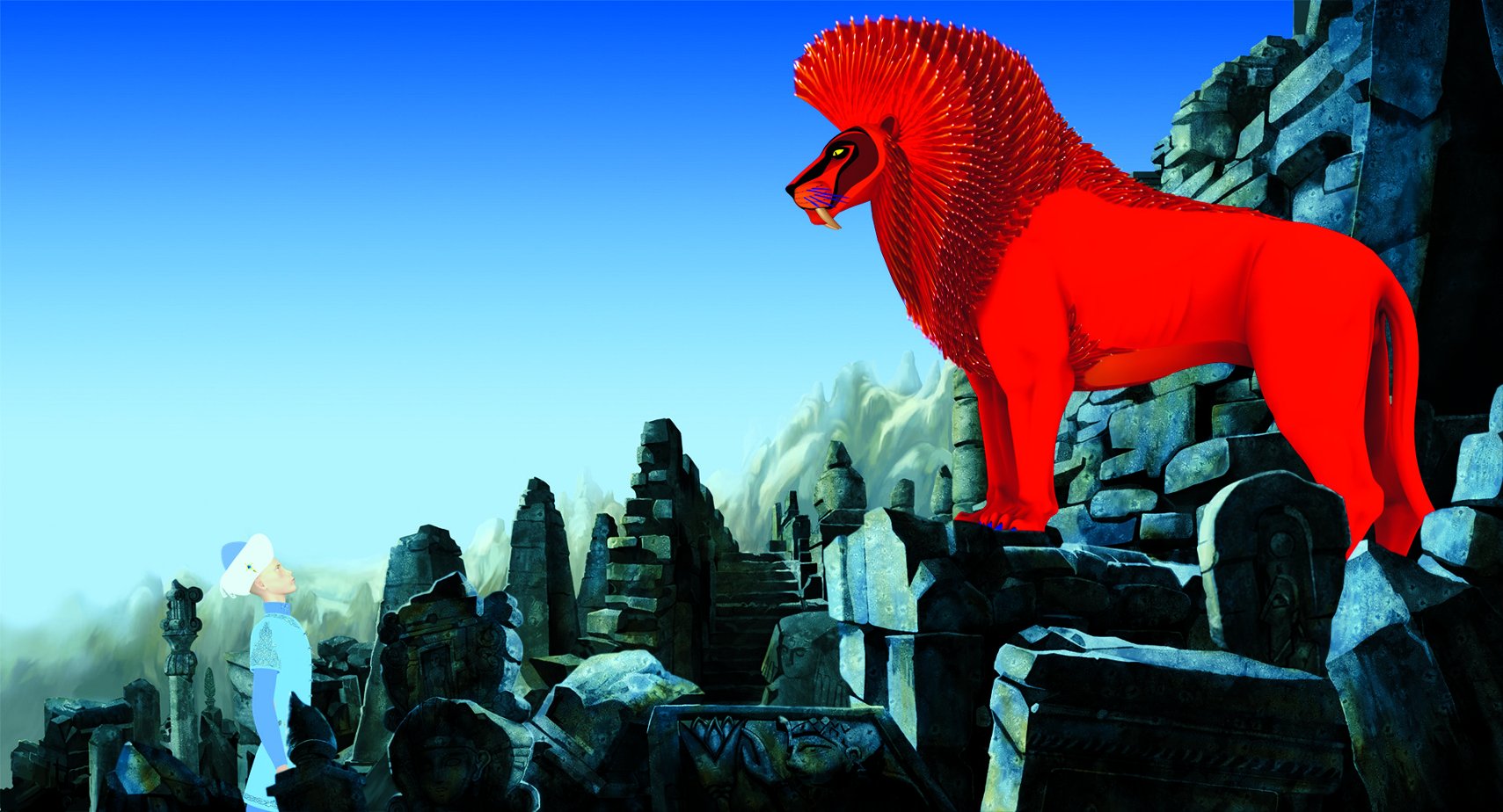 Кадры из фильма: Азур и Азмар