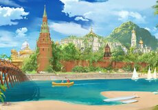 Кремль в тропиках: представлен концепт-арт «Черновика» по фантастическому роману Лукьяненко