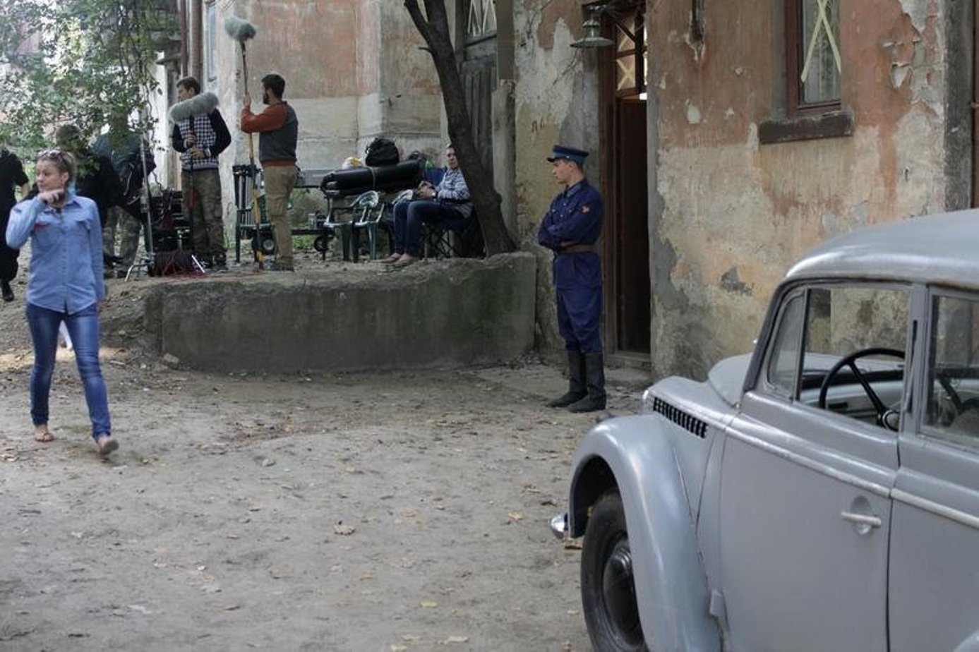 Фото со съёмок: По законам военного времени (сериал)