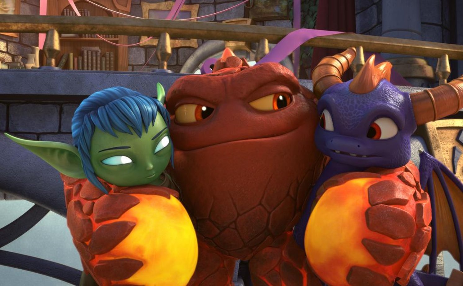 Skylanders academy. Академия Скайлендеров. Академия Скайлендеров 2016 года. Skylanders 1 сезон. Академия Скайлендеров мультсериал кадры.