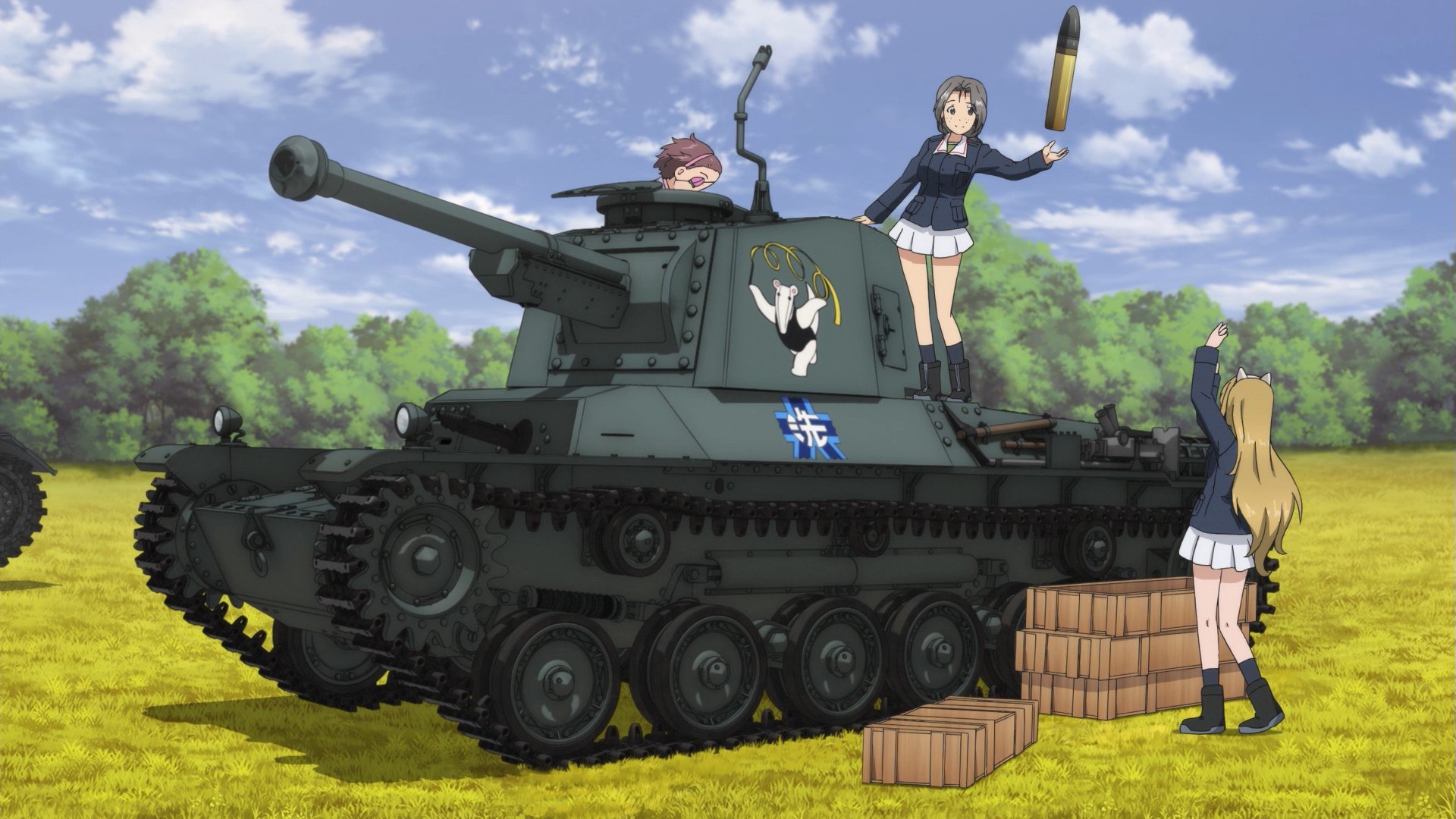 Girls und Panzer танк