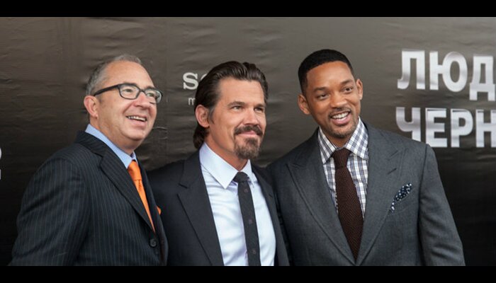 Уилл Смит и Джош Бролин на премьере в «Октябре» — Новости на Фильм Про