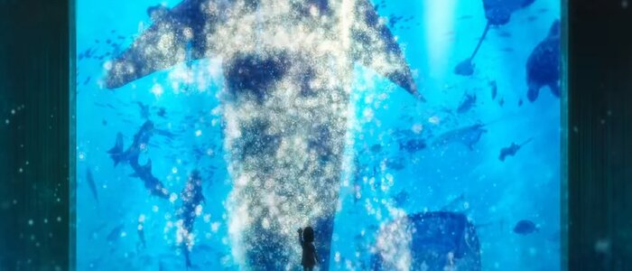 Обитатели морских глубин в трейлере многообещающего аниме «Дети моря»
