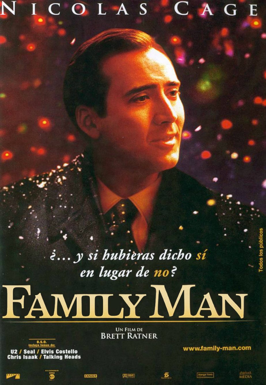 Семьянин год. Семьянин the Family man, 2000. Николас Кейдж семьянин.