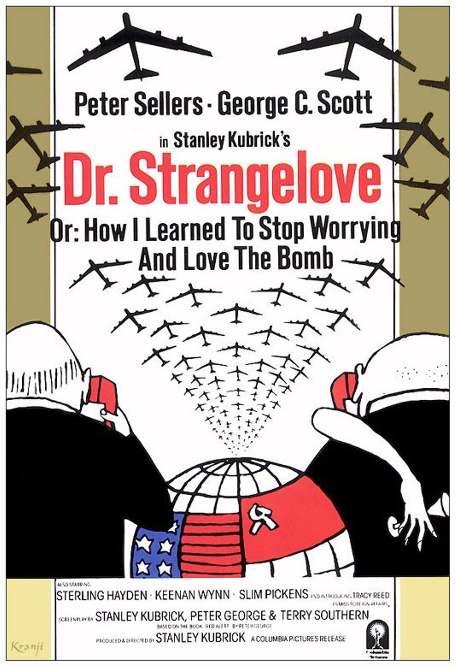 Доктор Стрейнджлав или как я перестал бояться и полюбил атомную бомбу