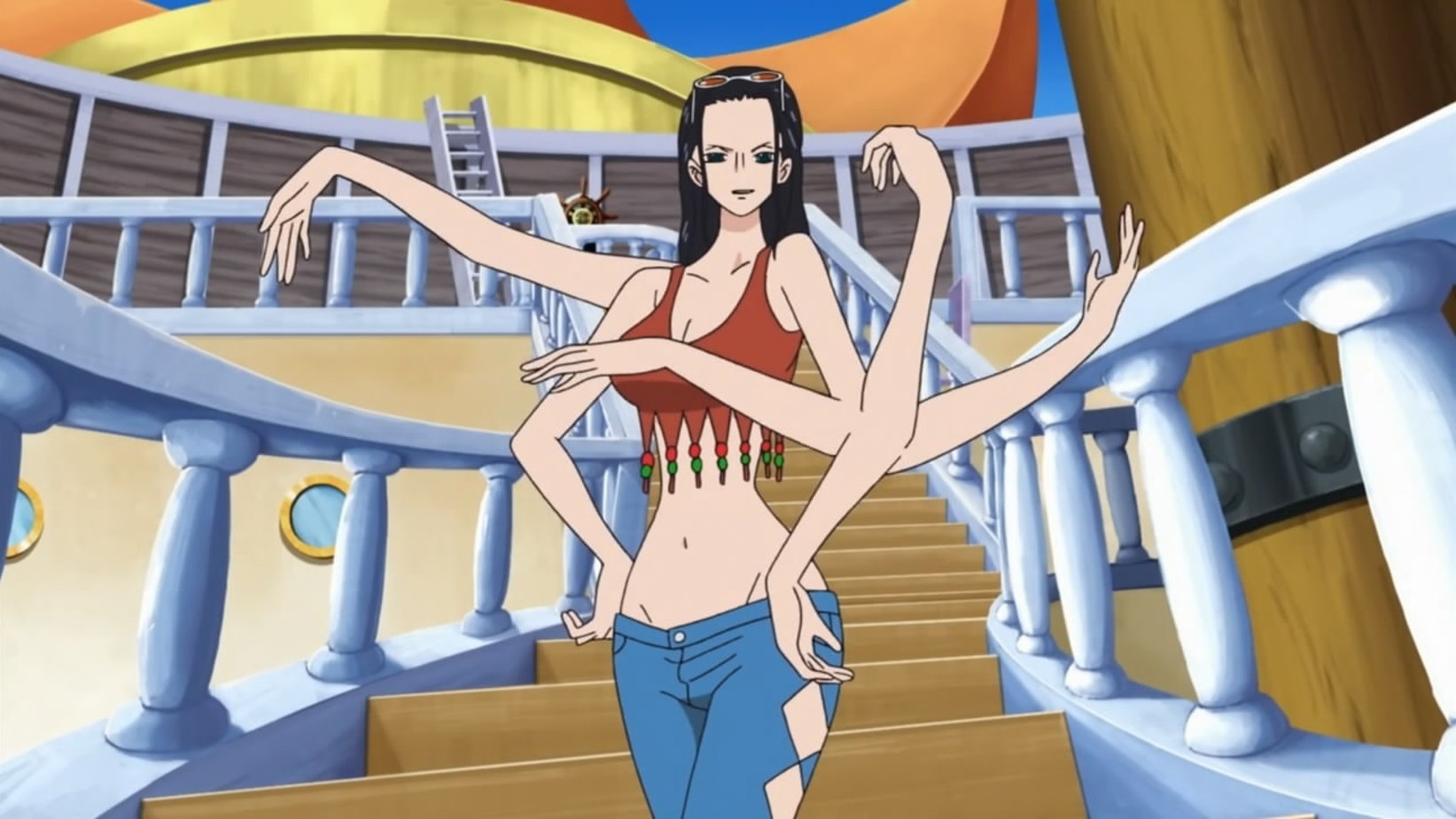 Nico robin and nami - parvad - one piece