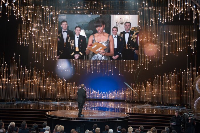 Мишель Обама объяснила своё неожиданное появление на церемонии «Оскар»