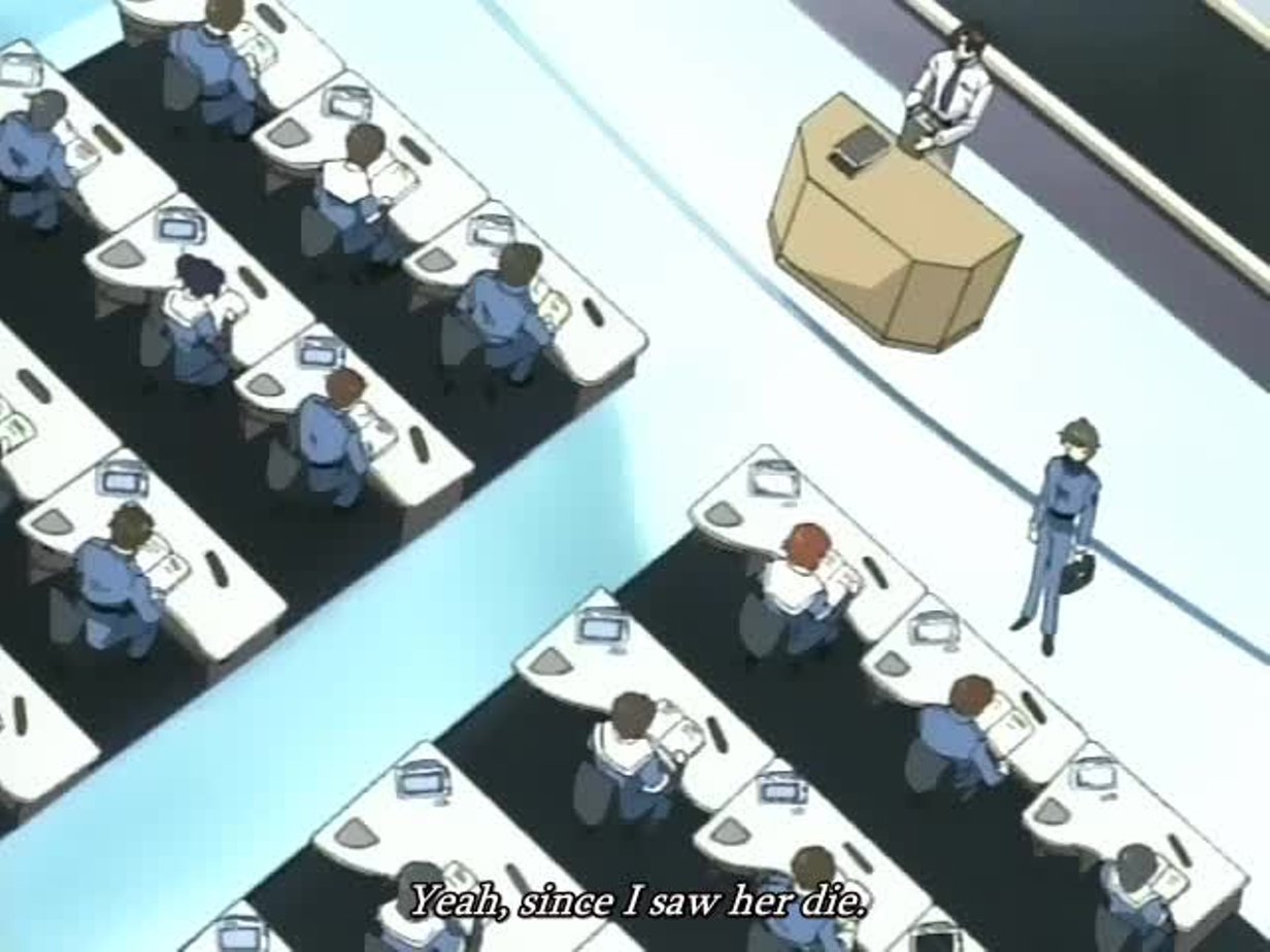 белый крест аниме.