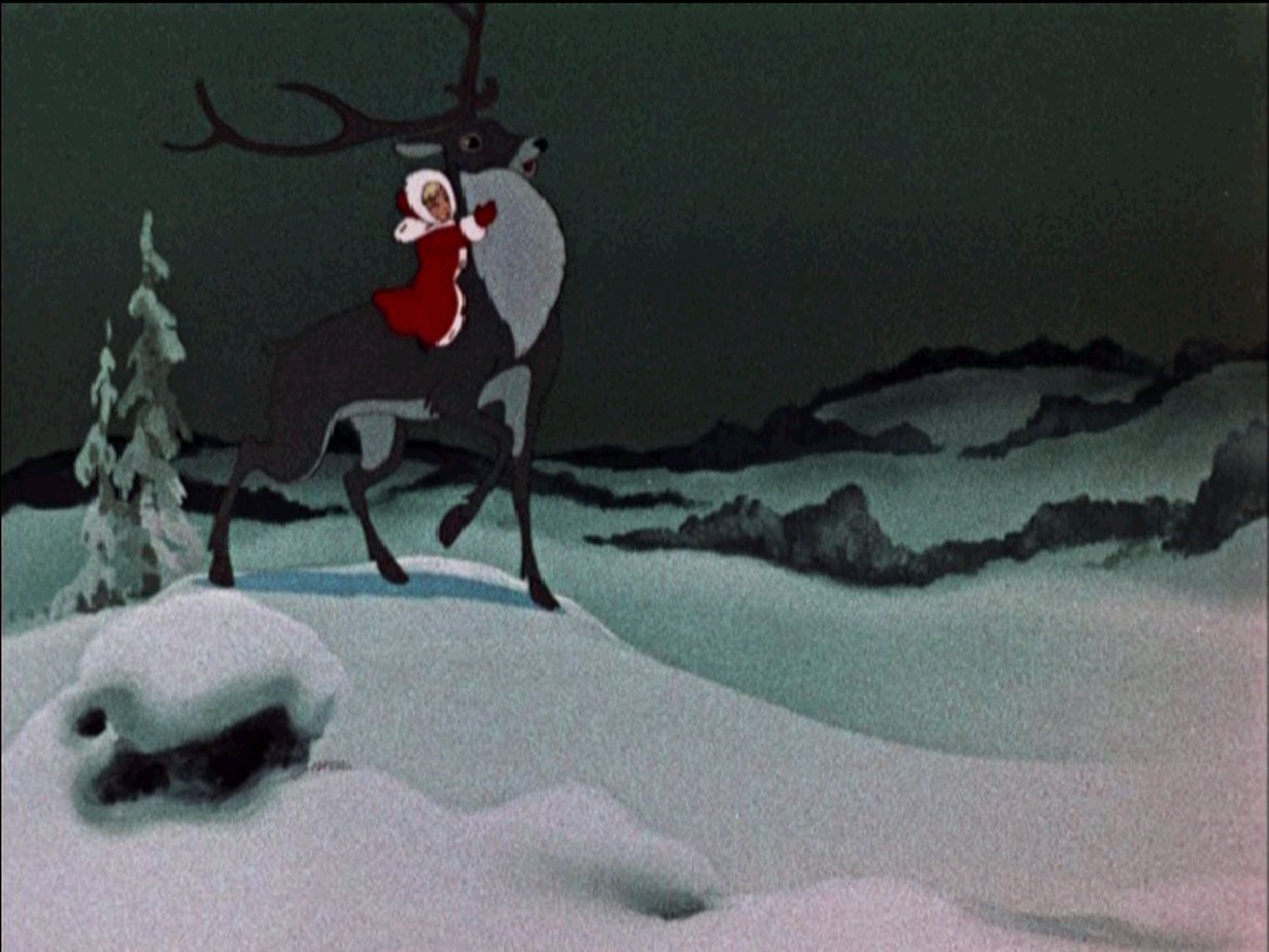 Снежная Королева мультфильм 1957 Герда