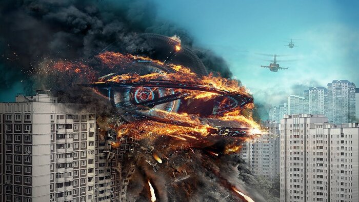 Сцену с падением корабля пришельцев на Чертаново назвали одной из лучших в мировом кинематографе